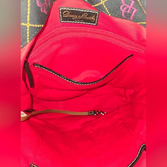 Dooney & Bourke Rainbow Canvas Shoulder Bag - Picture 7 of 14